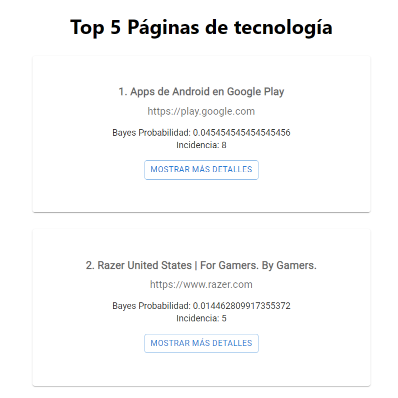 Screenshot Web Clasifier Using Bayes